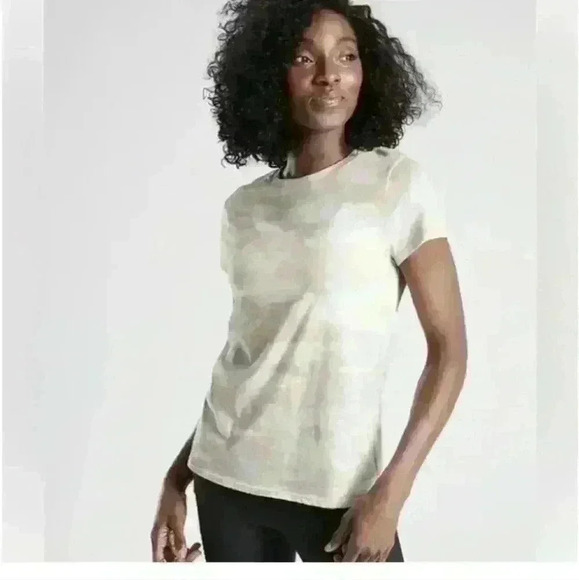 Athleta Tops - Athleta ORGANIC DAILY CAMO CREW